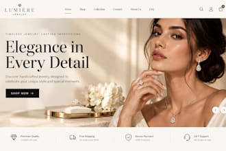 jewelry shopify store necklace website jewelry website fashion website jewelry