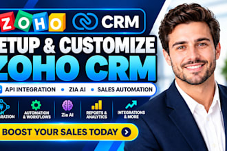 setup zoho crm data migration zia ai sales automation zoho bigin api integration
