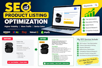 optimize product listings for SEO