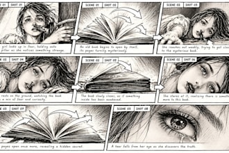 create animation storyboards and animatics for your project