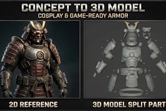 design wearable 3d cosplay creation printable cosplay 3d model 3d armor printing