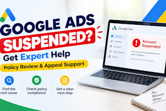 fix google ads suspension and circumventing system policy issues