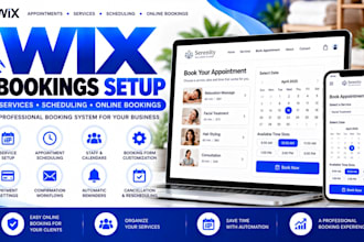set up wix bookings for your business