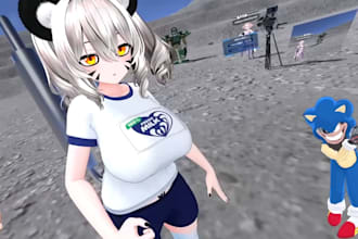 sculpt furry avatar, fursona, anthro character for vrchat, warudo and vseeface