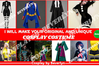 create a custom cosplay costume from your character design