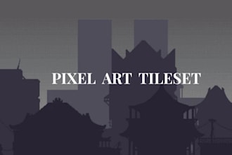 create pixel art tileset pixel game assets pixel tile map video game art tileset