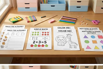 create fun kids worksheets