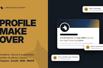 optimize your linkedin profile, headline and summary to attract clients