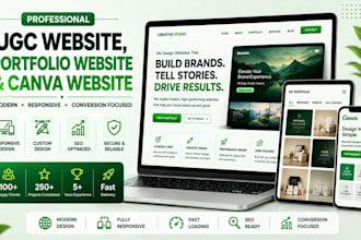 design ugc portflio canva website pixieset photography website showit website