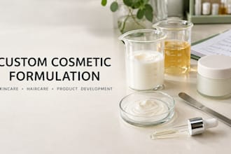 develop custom skincare and cosmetic formulation for your beauty brand