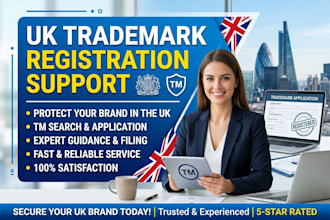 provide UK trademark search and application support