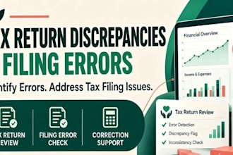 help resolve tax return discrepancies and filing errors