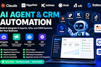 claude higgsfield katana grok xai salea agent ai ad crm higgs field moodle api
