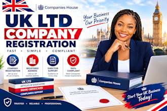 do UK ltd company registration, setup uk ltd company