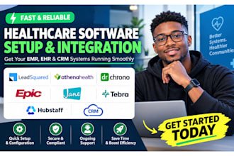 leadsquare athenahealth drchrono ehr epic systems emr jane app tebra hubstaff