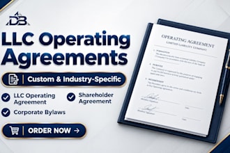 draft a custom industry specific llc operating agreement