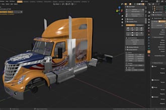 create high 3d quality ets 2 and ats skin and trucks, ets trailer, ats map