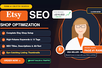 grow etsy shop with etsy seo, etsy shop setup