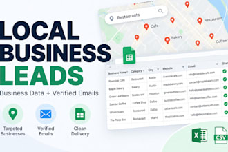 scrape google maps data with verified business emails