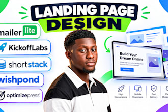 mailerlite kickofflabs shortstack wishpond optimizepress landing page design