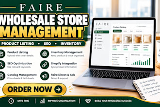 do faire manager faire direct faire wholesale catalog faire ads faire inventory