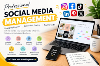 be your social media management