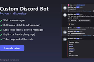 build you a discord bot