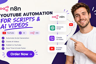 build n8n youtube automation for scripts and ai videos