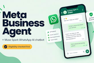 setup meta business agent and a muse spark ai chatbot on your whatsapp api n8n