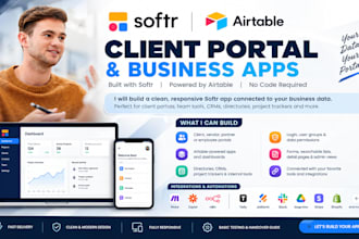 build a softr client portal with airtable user roles airtable database dashboard