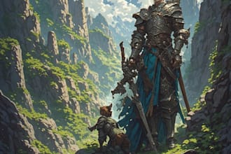illustrate your dnd campaign scenes and characters
