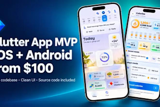build a flutter mobile app mvp for ios and android