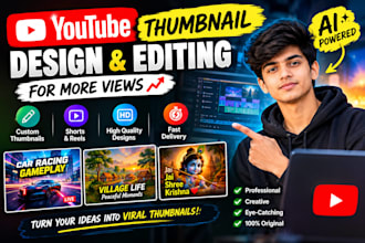 design professional you tube thumbnails