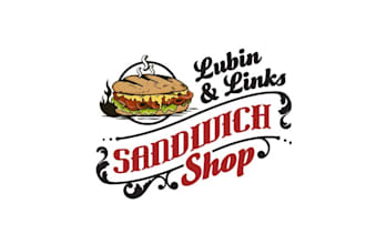 make sandwich hot dog shop restaurant logo