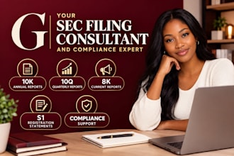 be your sec filing consultant and compliance expert