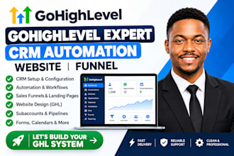 go high level expert gohighlevel CRM automation gohighlevel website ghl funnel