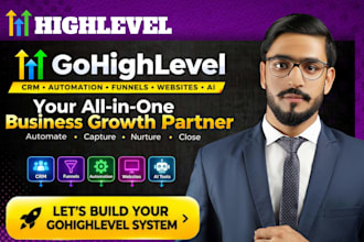 setup gohighlevel CRM gohighlevel automation gohighlevel onboarding ghl dashbord