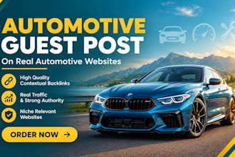 publish automotive guest posts on relevant car websites