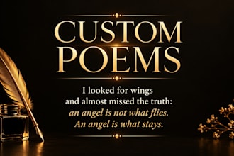 write custom poems that will move you