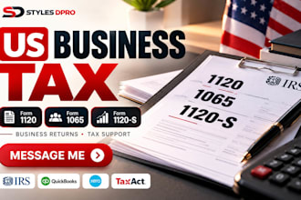 do business tax return, 1120 1065 us tax preparation, corporate tax, irs filing