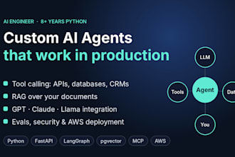 build a custom ai agent and rag chatbot for your business