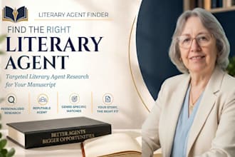 research literary agents and prepare your book submission package