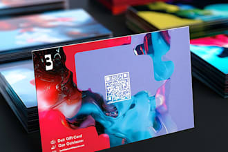 design unique gift card