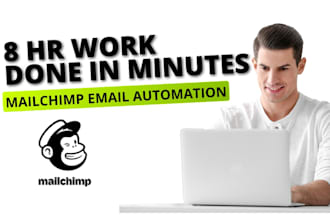 setup mailchimp local business email automation and appointment reminders