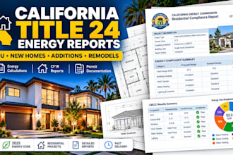 do california title 24 energy compliance report for building permit