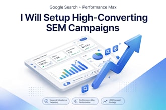 do SEO, SEM, web analytics to grow your business