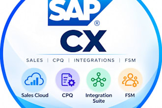 consult on sap sales cloud, cpq and sap cx integrations