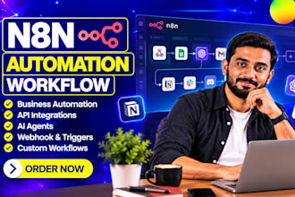 build n8n ai automation, ai agents, workflows, API integrations