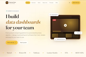 create a website or software