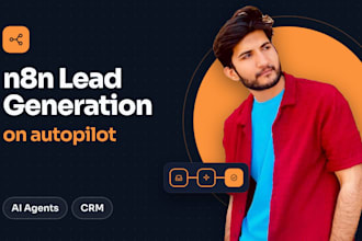 build n8n lead generation automation with ai agent workflows